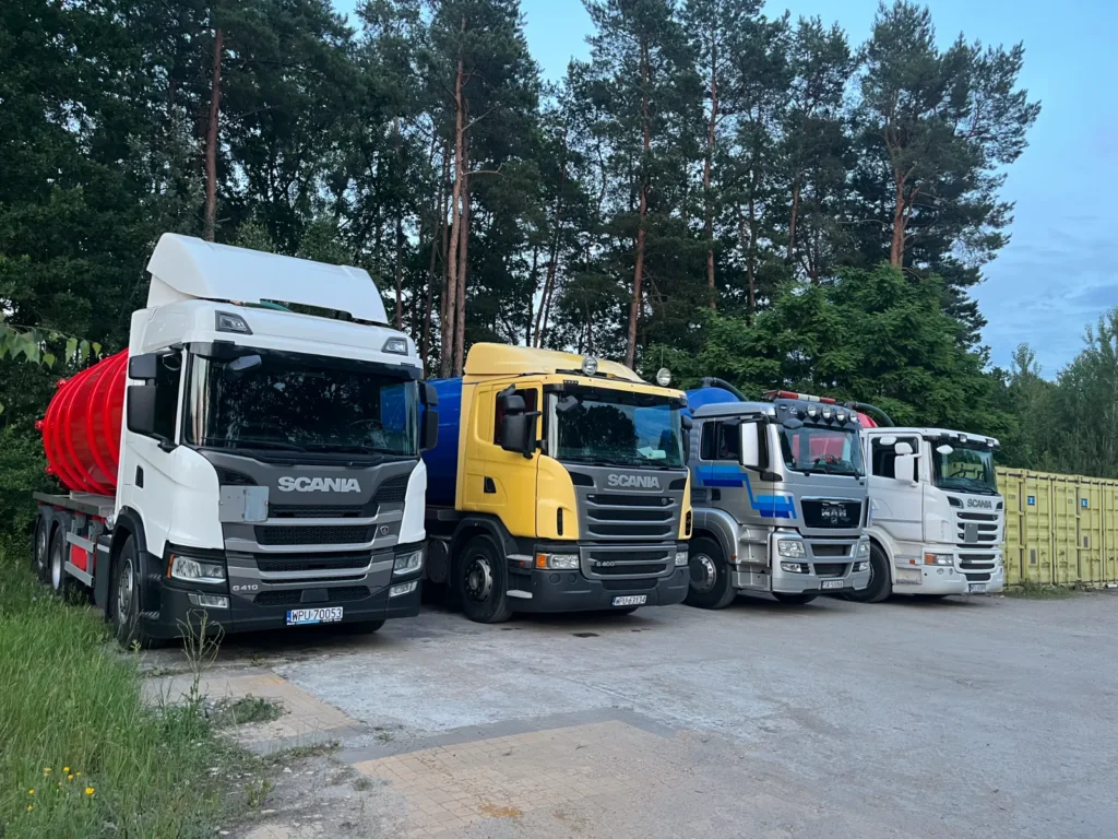 Wywóz szamba Serock 7 flota firmy Szambala z Wieliszewa (2)